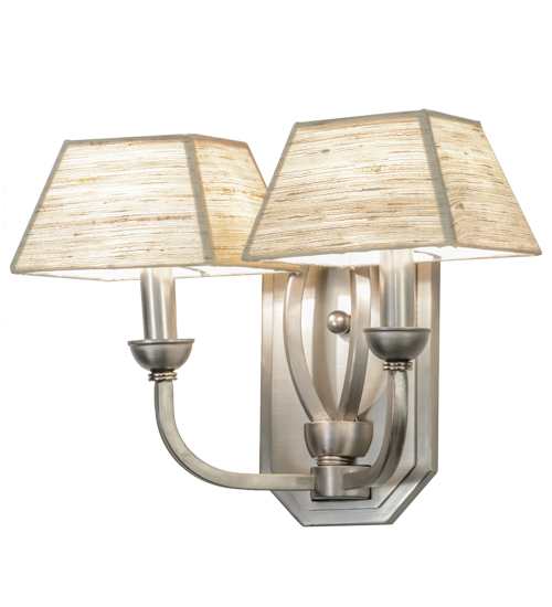 Cesta 2 Light 13" Tall Wall Sconce