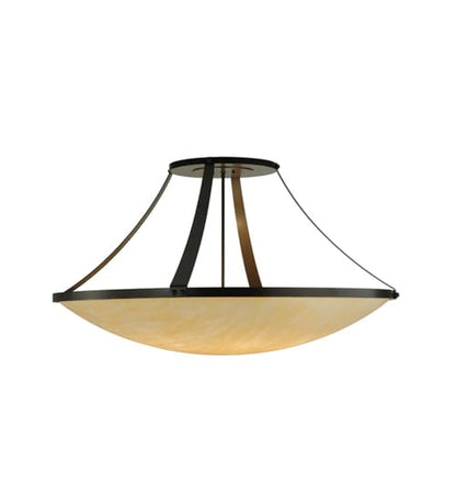 Urban 8 Light 44" Wide Semi-Flush Bowl Ceiling Fixture