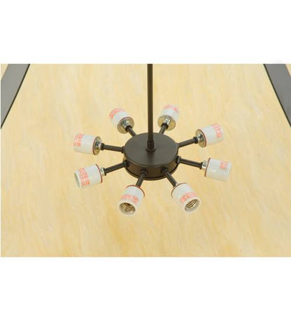 Urban 8 Light 44" Wide Semi-Flush Bowl Ceiling Fixture