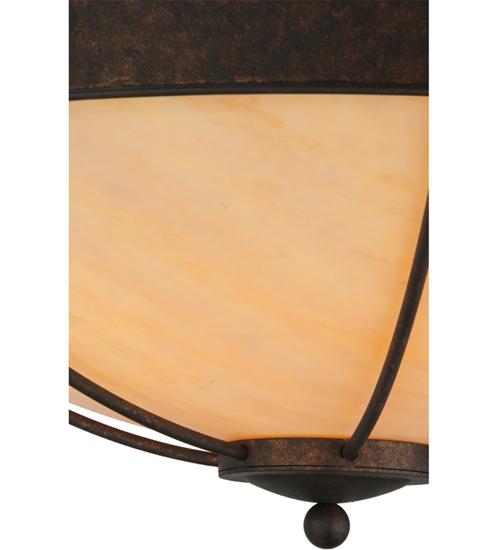 Alysiales 5 Light 32" Wide Semi-Flush Bowl Ceiling Fixture