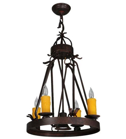 Lakeshore 4 Light 19" Wide Taper Candle Multi Light Pendant