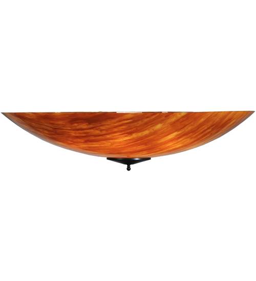 Madison 12 Light 14" Tall Semi-Flush Bowl Ceiling Fixture - Timeless Bronze Finish