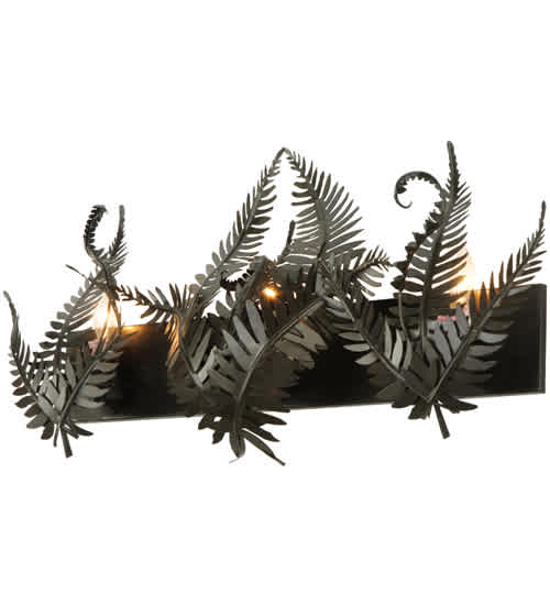 3 Light 15" Tall Wall Sconce