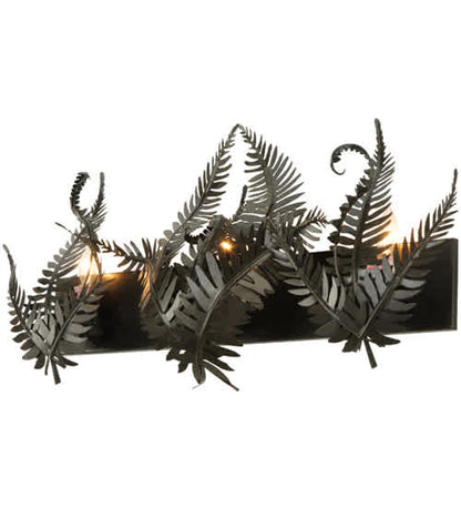 3 Light 15" Tall Wall Sconce