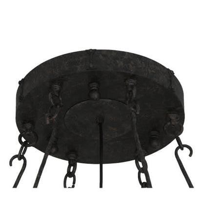 Timber 8 Light 48" Wide Drum Chandelier