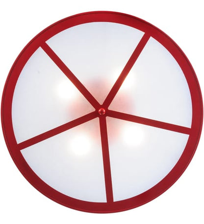 Coastal 4 Light 30" Wide Semi-Flush Drum Ceiling Fixture