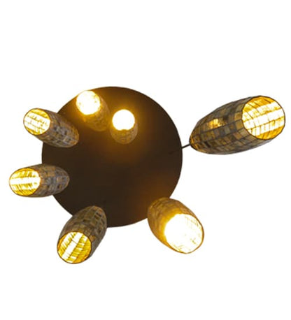 Checkers 7 Light 46" Wide Multi Light Pendant