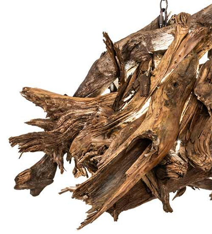 Driftwood 38" Wide Abstract Pendant