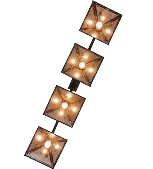 Tall Pines 4 Light 12" Wide Linear Pendant