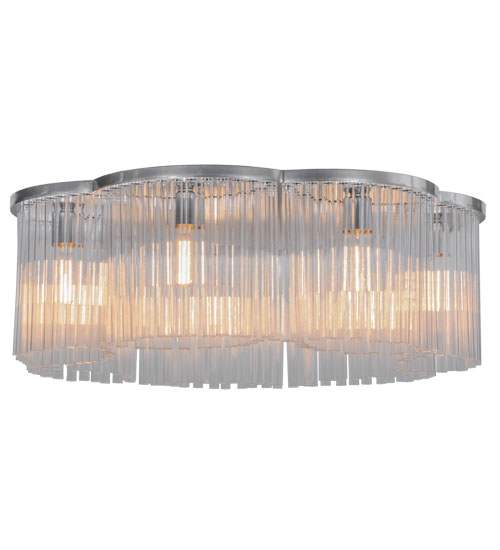 Ivela 7 Light 32" Wide Flush Mount Ceiling Fixture