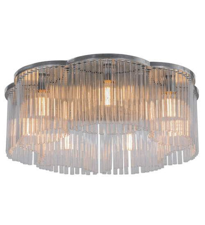Ivela 7 Light 32" Wide Flush Mount Ceiling Fixture
