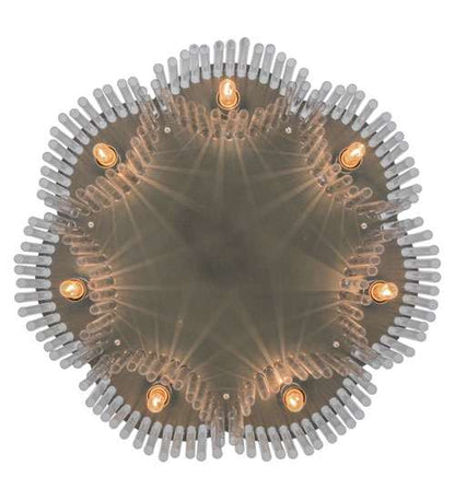 Ivela 7 Light 32" Wide Flush Mount Ceiling Fixture