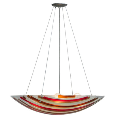 Meyda Tiffany Metro 4 Light 30" Wide Pendant