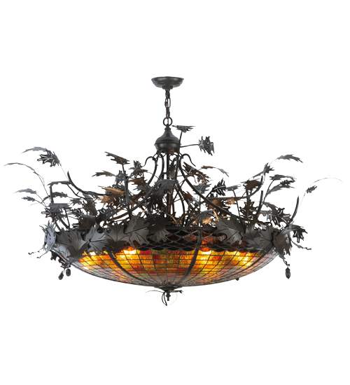 Greenbriar Oak 6 Light 52" Wide Pendant