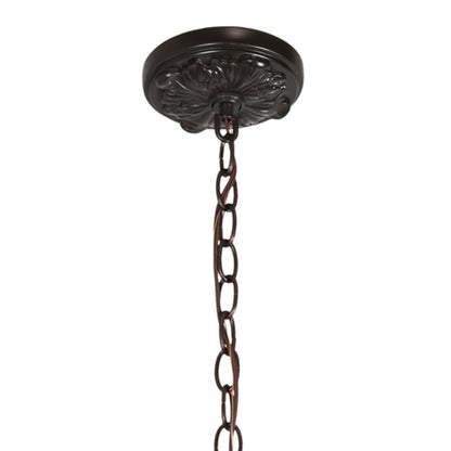 Meyda Tiffany Elan 3 Light 86" Wide Linear Pendant
