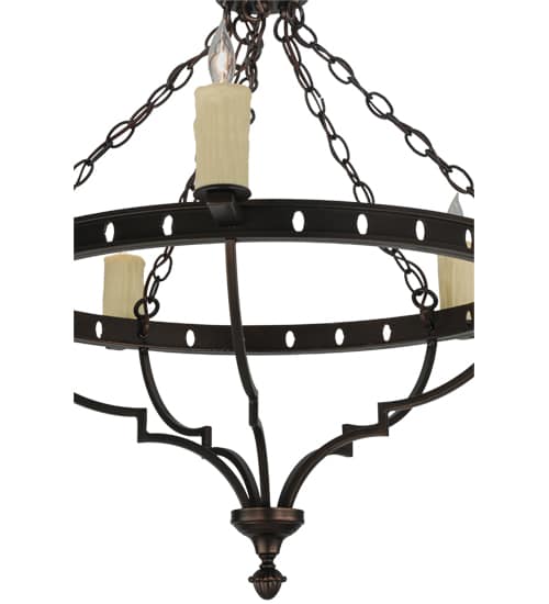 Bottini 5 Light 31" Wide Semi-Flush Ceiling Fixture