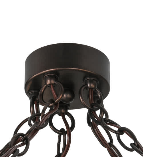Bottini 5 Light 31" Wide Semi-Flush Ceiling Fixture