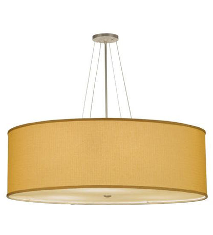 Cilindro Honey Bombay 3 Light 36" Wide Semi-Flush Drum Ceiling Fixture