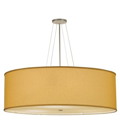 Cilindro Honey Bombay 3 Light 36" Wide Semi-Flush Drum Ceiling Fixture