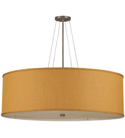 Cilindro Honey Bombay 3 Light 36" Wide Semi-Flush Drum Ceiling Fixture
