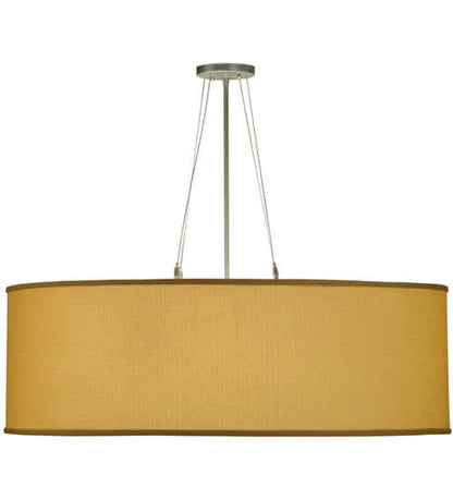Cilindro Honey Bombay 3 Light 36" Wide Semi-Flush Drum Ceiling Fixture