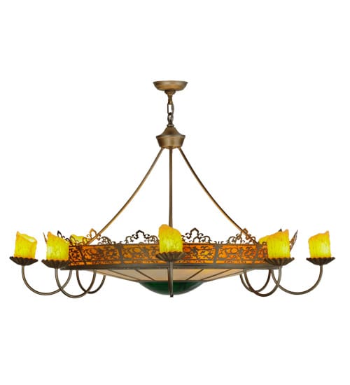 Stanley 20 Light 47" Wide Pillar Candle Style Chandelier