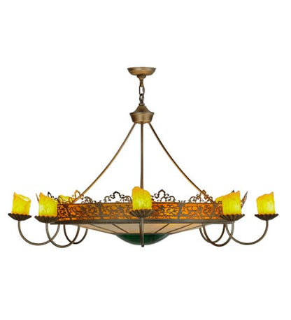 Stanley 20 Light 47" Wide Pillar Candle Style Chandelier