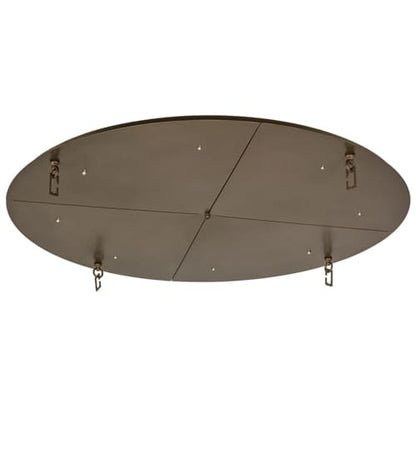 Commerce 8 Light 60" Wide Semi-Flush Bowl Ceiling Fixture