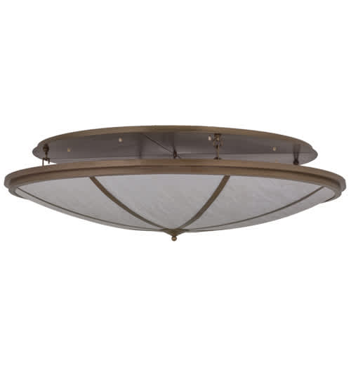 Commerce 8 Light 60" Wide Semi-Flush Bowl Ceiling Fixture