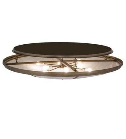Commerce 8 Light 60" Wide Semi-Flush Bowl Ceiling Fixture