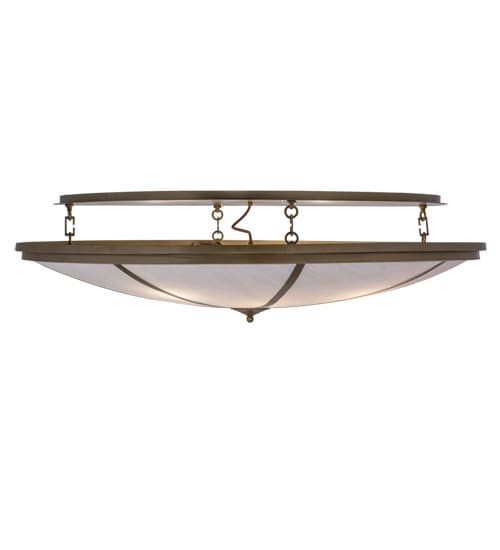 Commerce 8 Light 60" Wide Semi-Flush Bowl Ceiling Fixture