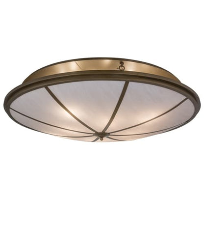 Commerce 8 Light 60" Wide Semi-Flush Bowl Ceiling Fixture