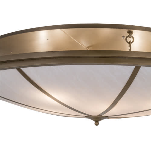 Commerce 8 Light 60" Wide Semi-Flush Bowl Ceiling Fixture
