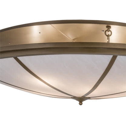 Commerce 8 Light 60" Wide Semi-Flush Bowl Ceiling Fixture