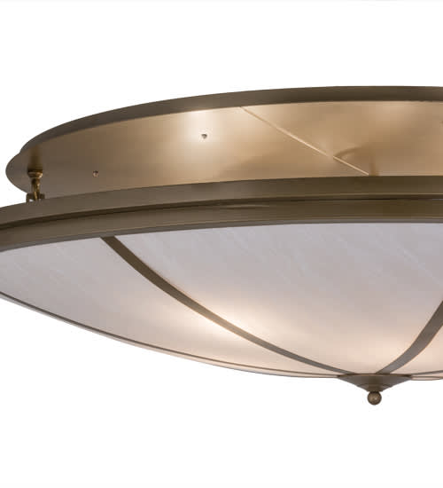 Commerce 8 Light 60" Wide Semi-Flush Bowl Ceiling Fixture