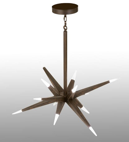 Hickory Treasures 12 Light 38" Wide Pendant