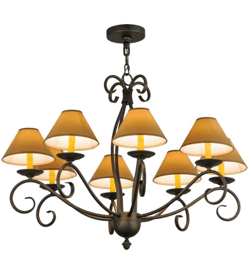Sienna 8 Light 40" Wide Chandelier