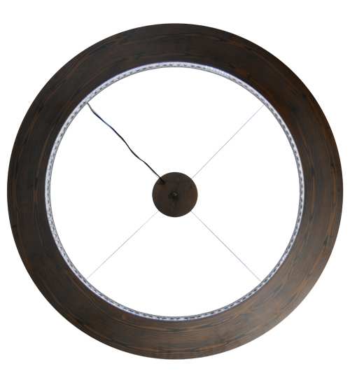 Hickory Treasures 40" Wide Wood Pendant