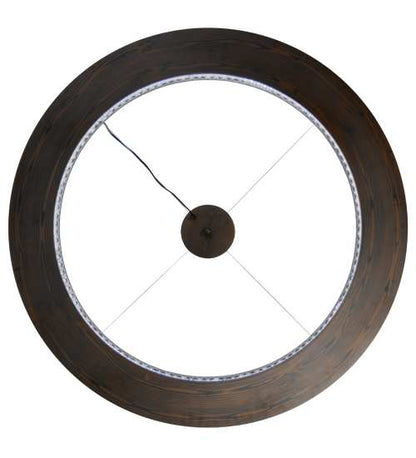 Hickory Treasures 40" Wide Wood Pendant