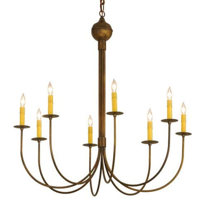 Cheal 8 Light 36" Wide Taper Candle Style Chandelier