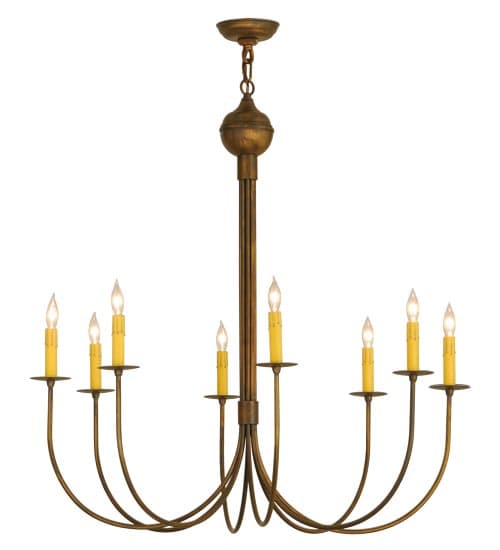 Cheal 8 Light 36" Wide Taper Candle Style Chandelier
