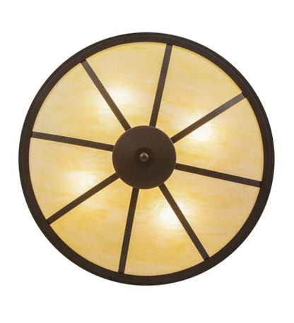 Commerce 4 Light 30" Wide Semi-Flush Bowl Ceiling Fixture