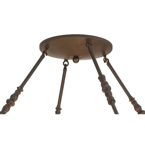 Commerce 4 Light 30" Wide Semi-Flush Bowl Ceiling Fixture