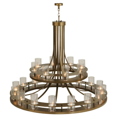 Meyda Tiffany Arion 24 Light 60" Wide Taper Candle Pendant