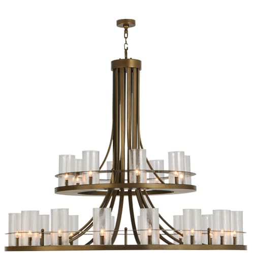Arion 24 Light 60" Wide Taper Candle Pendant
