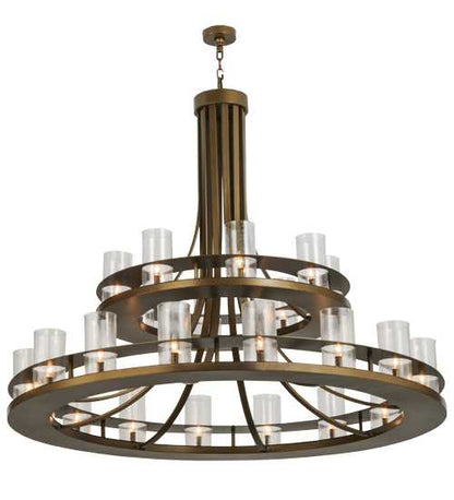 Arion 24 Light 60" Wide Taper Candle Pendant