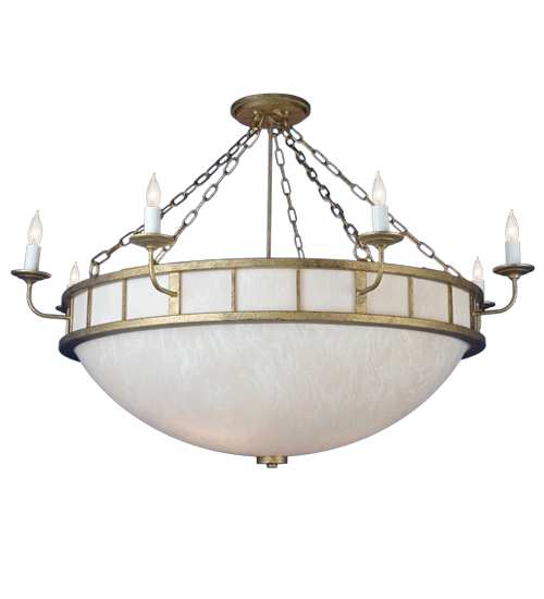 Dacia 8 Light 54" Wide Taper Candle Pendant