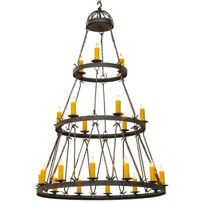 Lakeshore 21 Light 54" Wide Taper Candle Style Chandelier