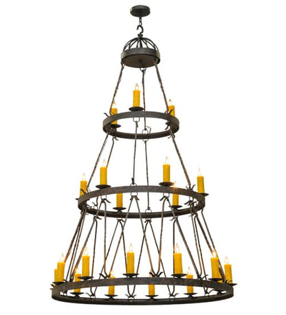 Lakeshore 21 Light 54" Wide Taper Candle Style Chandelier