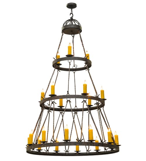 Lakeshore 21 Light 54" Wide Taper Candle Style Chandelier